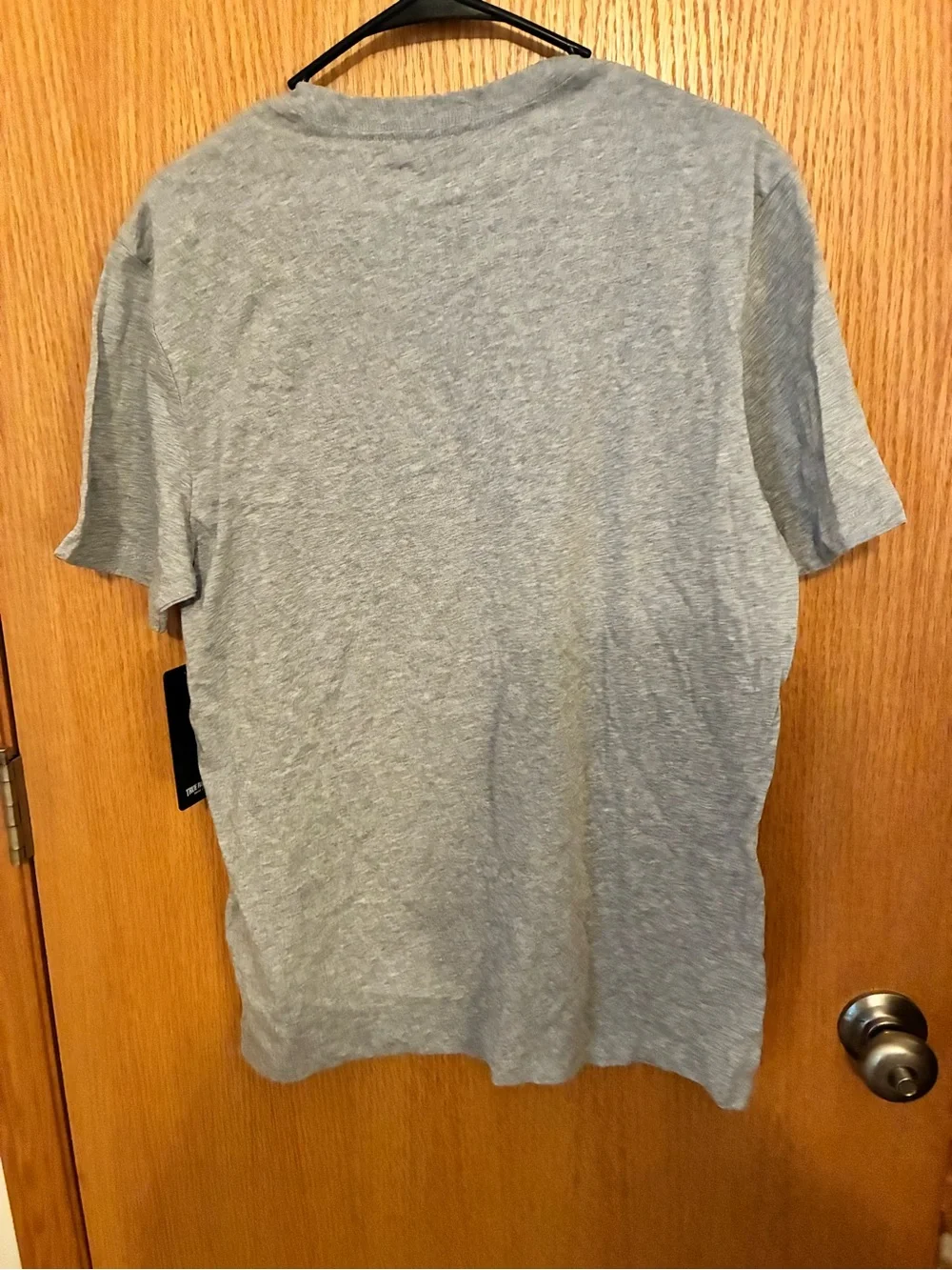 True Religion Gray Short-Sleeve Logo Graphic Tee